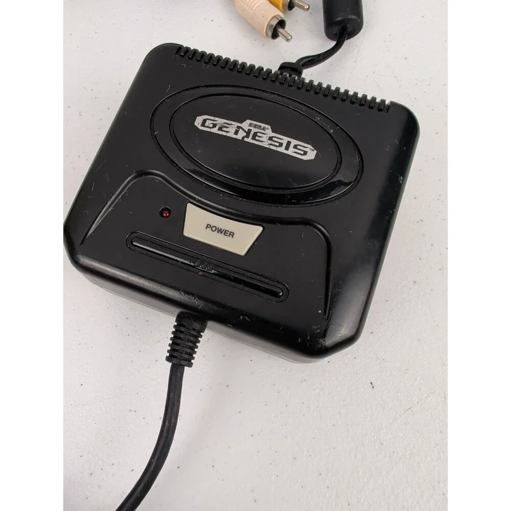 Radica Sega Genesis 16 BIT Power - Plug & Play 6-in-1 Game System Red 2004 Works